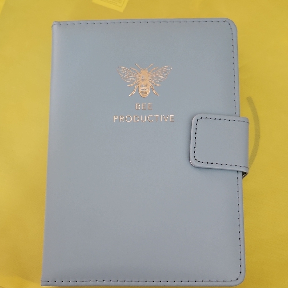Bee Productive Blue Journal